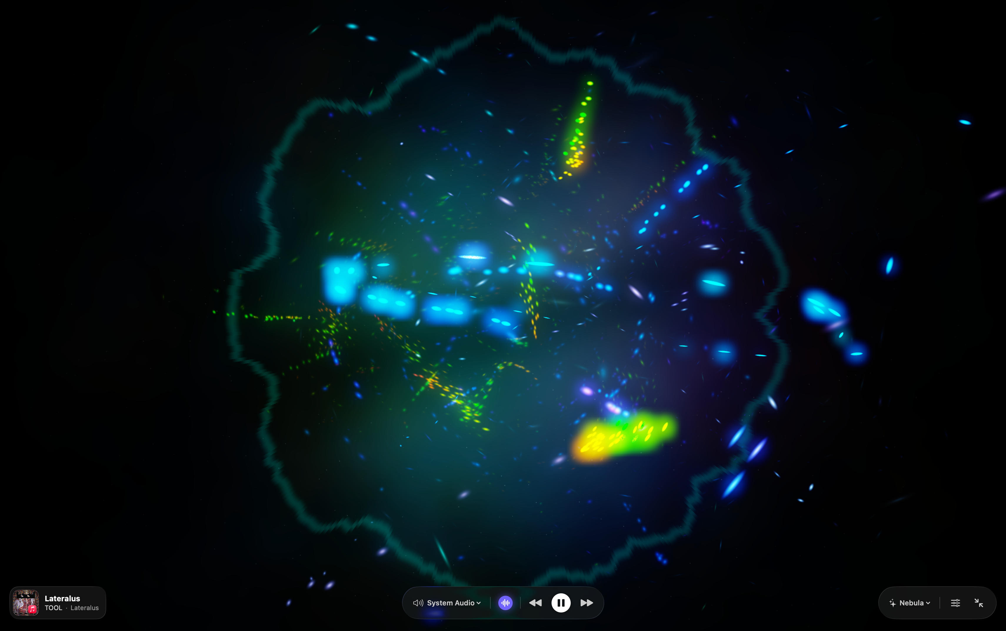 Screenshot of Synesthia