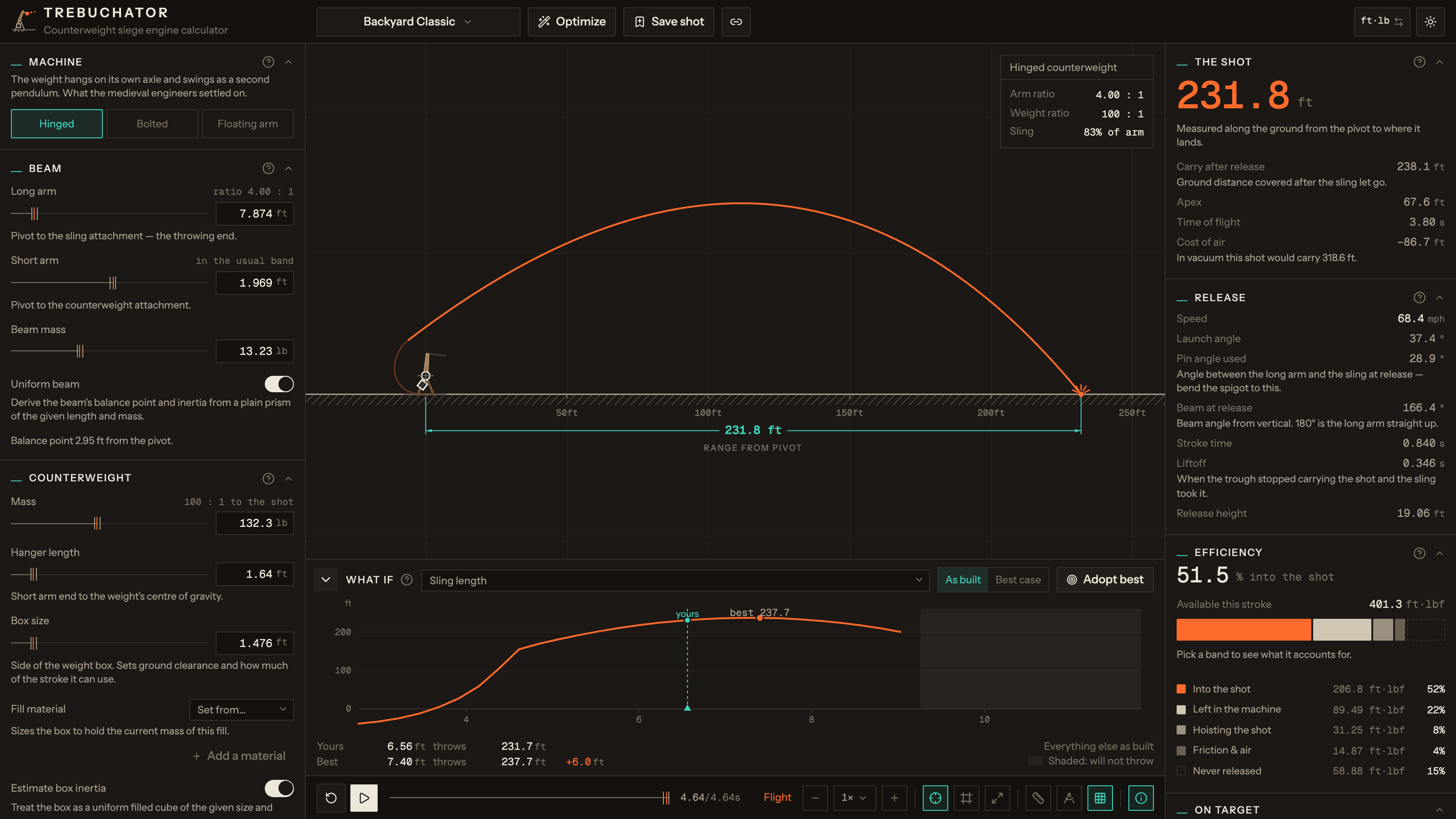 Screenshot of Trebuchator